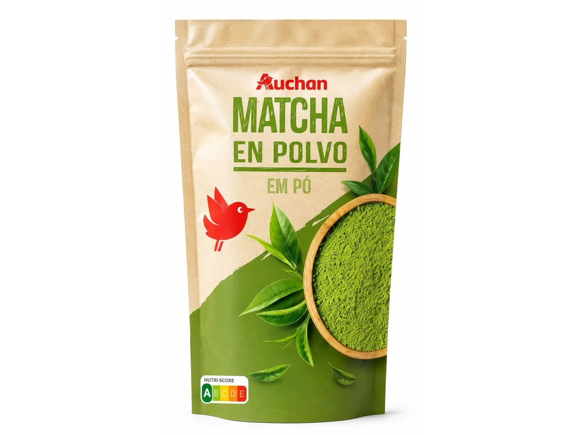 Matcha Auchan em pó 100 g