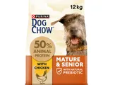 Ração para cão DOG CHOW sénior frango 12 kg