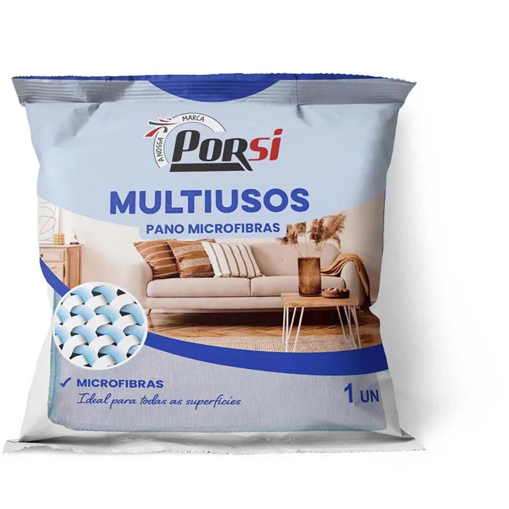 Pano Microfibras Multiusos - 1 Unidade