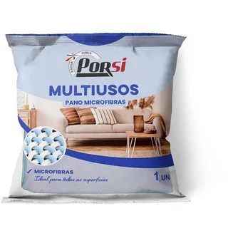 Pano Microfibras Multiusos - 1 Unidade PorSi