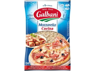 Queijo mozzarella ralado Galbani 150 g