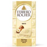 Tablete chocolate branco, embalagem de 90 g