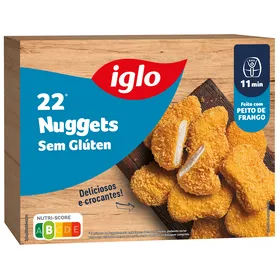 Nuggets de Frango sem Glúten Capitão Iglo
