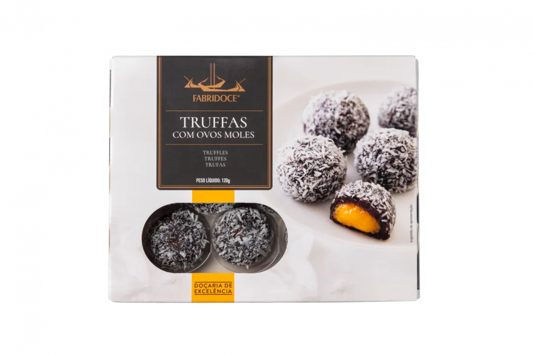 Trufas com Ovos Moles