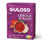 Tomate em pedaços com cebola e alho, embalagem de 390g
