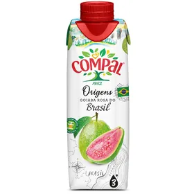 Néctar Goiaba Rosa Brasil Compal Origens