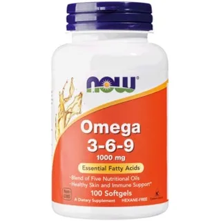 Omega 3-6-9 embalagem 100 cápsulas - Now