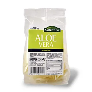 Aloe vera, embalagem de 100g Salutem