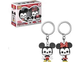 Porta-Chaves FUNKO Pop Disney Mickey e Minnie