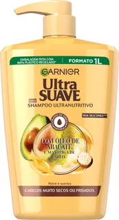 Champô Ultra Suave Abacate e Carité Ultra Suave Garnier