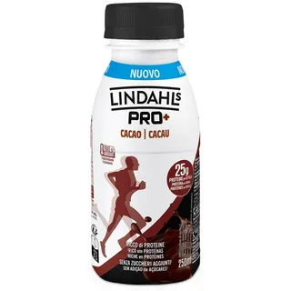Leite Proteína Cacau sem Lactose, 250ml Lindahls