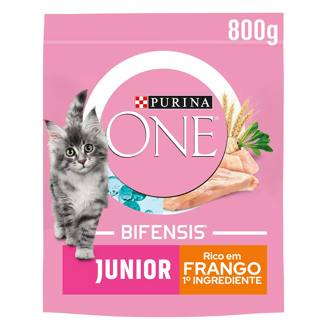 Comida Seca para Gato Júnior com Frango
