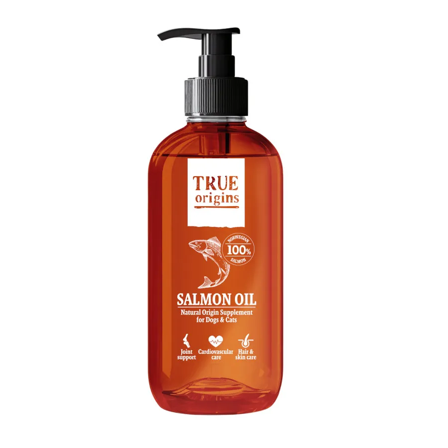 True Origins Wild Óleo de Salmão para cães e gatos