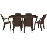 Conjunto de mesa + 6 cadeiras