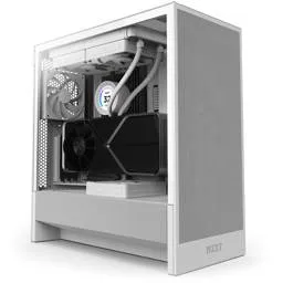 Caixa ATX NZXT H5 Flow (2024) Vidro Temperado Branca
