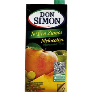 Sumo de Pêssego e Uva embalagem 1 L - Don Simon