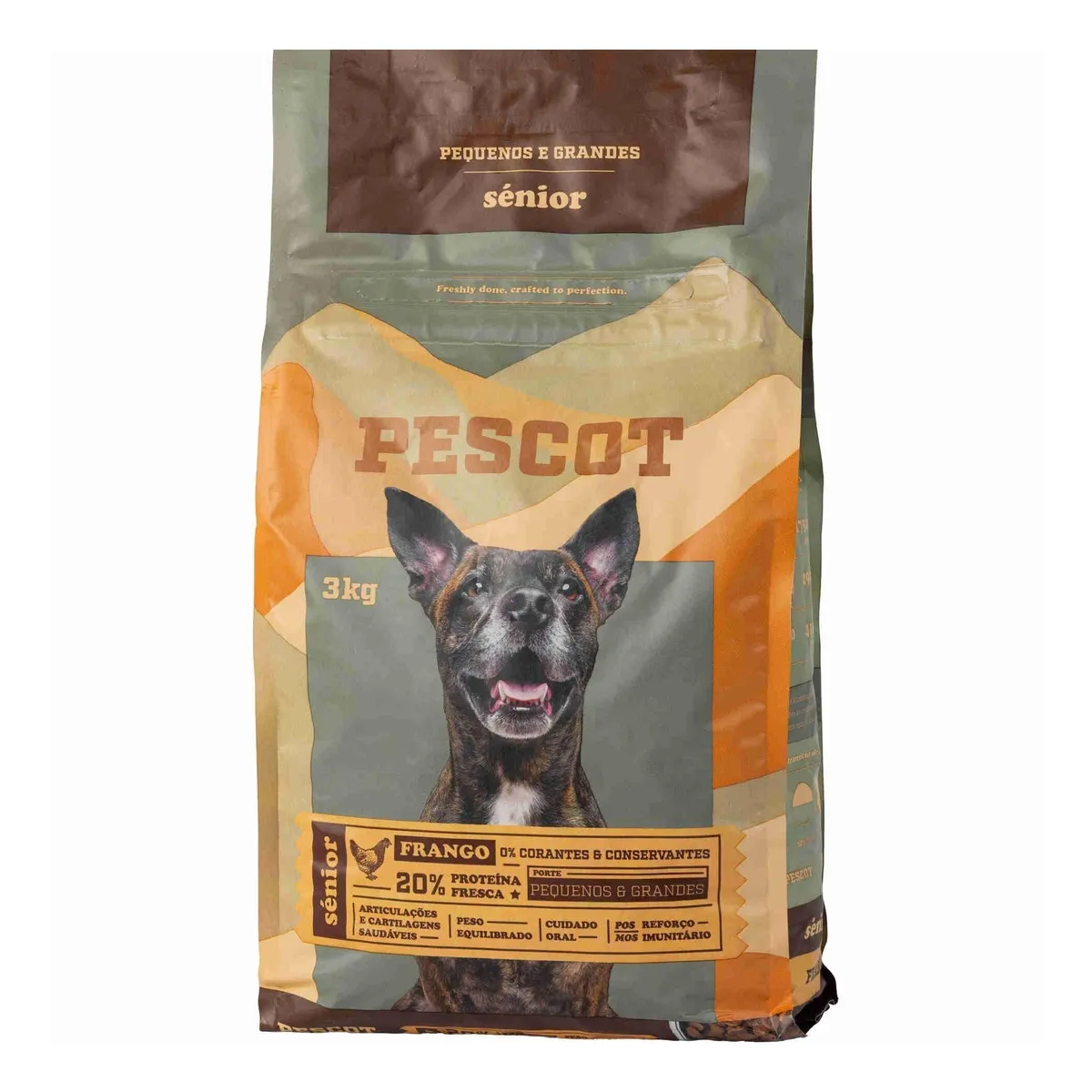 Ração para Cão Sénior Frango Pescot 12 kg