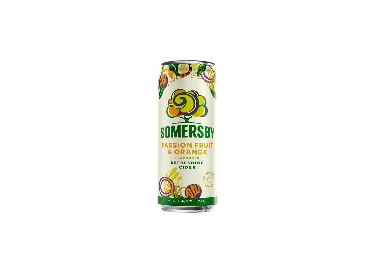 Sidra Somersby maracujá&laranja lata 0,33 L (sdr)