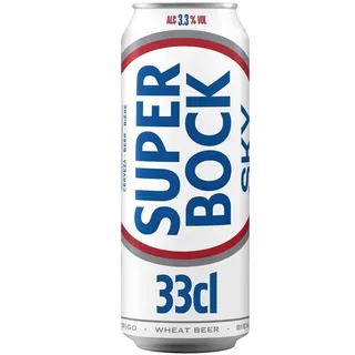 Cerveja sky, 33 cl Super Bock