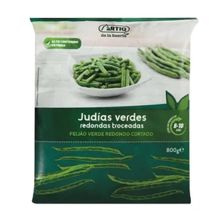Feijão-verde Artiq redondo 800 g