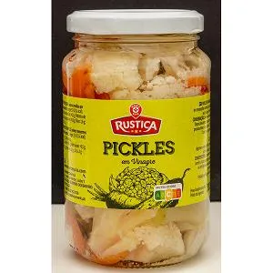 Pickles em Vinagre Rustica 350g