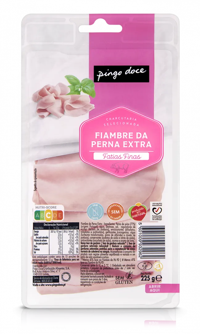 Fiambre da Perna Extra Fatias Finas