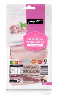 Fiambre da Perna Extra Fatias Finas Pingo Doce