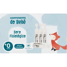 Soro Fisiológico Continente do Bebé