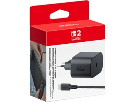 Adaptador Nintendo Switch 2 (Preto)