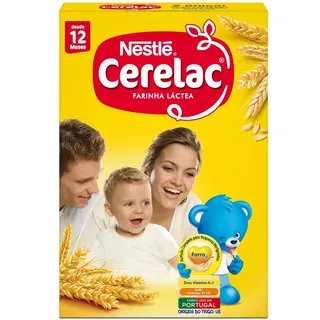 Papa Infantil Farinha Láctea +12M, emb. 500 gr Cerelac