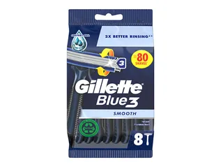 Máquina de barbear descartável blue3 smooth Gillette 8 un