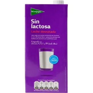 Leite Magro sem Lactose embalagem 1 L - El Corte Inglés