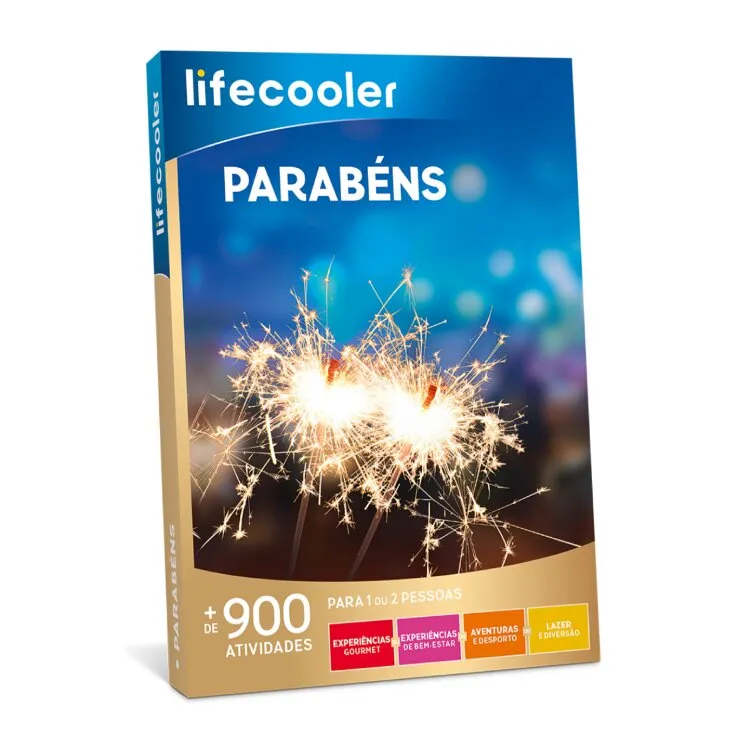 LIFECOOLER PARABÉNS EMOCAO