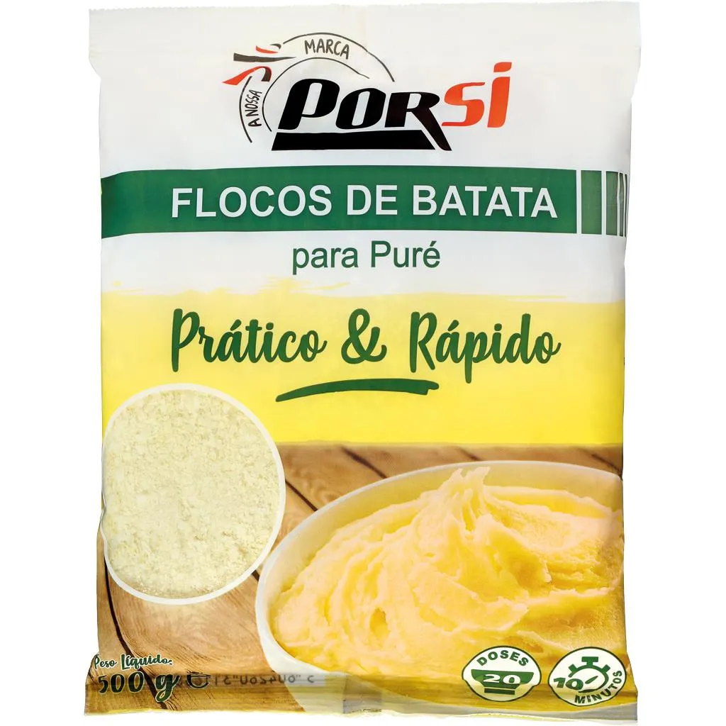 Flocos de Batata para Puré