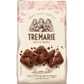 Bolachas Chocolate Negro embalagem 315 g - Tre Marie