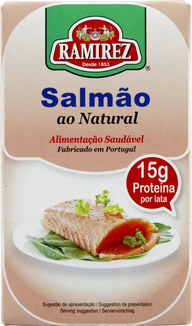 Salmão ao Natural