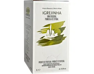 Vinho branco Igrejinha setúbal bag in box 5 L