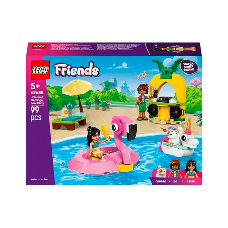 LEGO PISCINA UNICORN FLAMINGO 42658