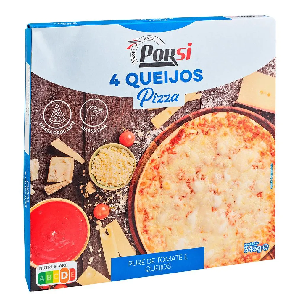 Pizza 4 Queijos 345g