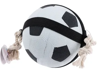 Brinquedo cão DOGS Collection bola com corda 19cm