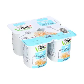 Iogurte Natural sem Lactose 4x125g Porsi Vivabem