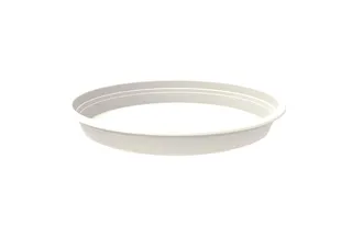 Prato redondo 25 cm branco Naterial