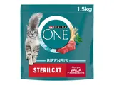Ração para gato Purina ONE esterilizado com vaca 1,5 kg