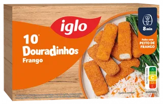 Douradinhos de Frango Congelados Capitão Iglo