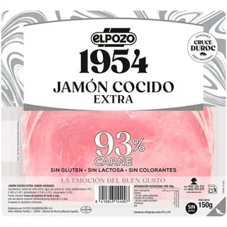 Fiambre da Perna Extra unidade 150 g - Elpozo 1954