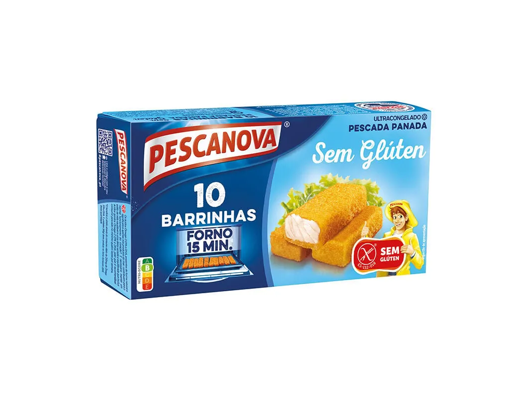 Barrinhas Pescanova pescada sem glutén 300 g