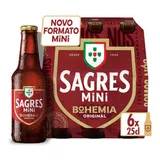 Cerveja bohemia original, 6 x 250ml