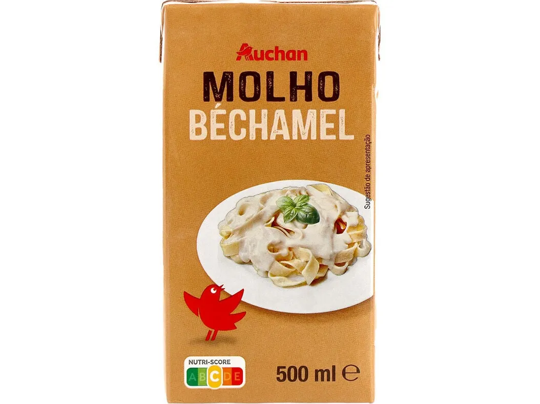 Molho béchamel Auchan 500 ml