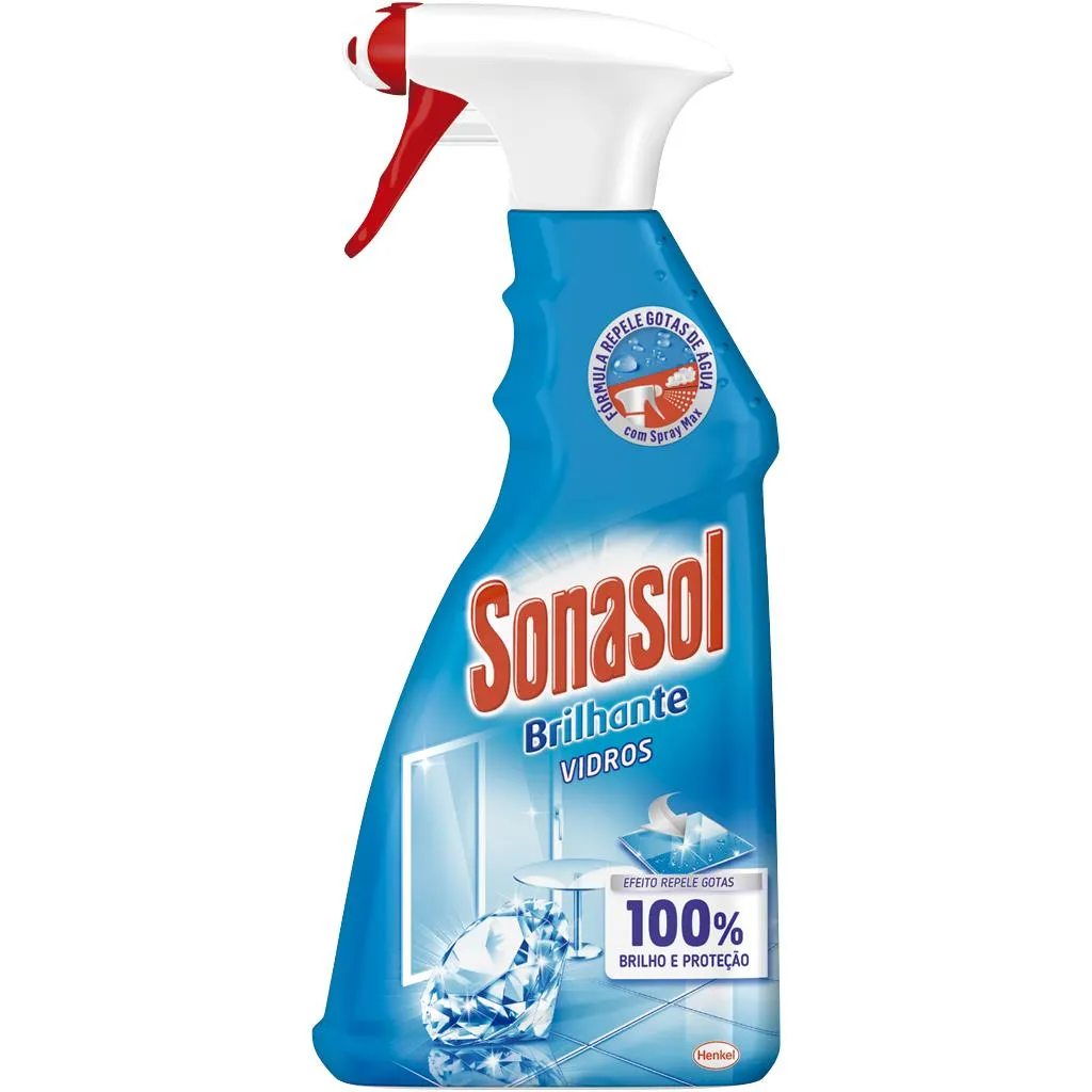 Spray limpa vidros brilhante, 500 ml