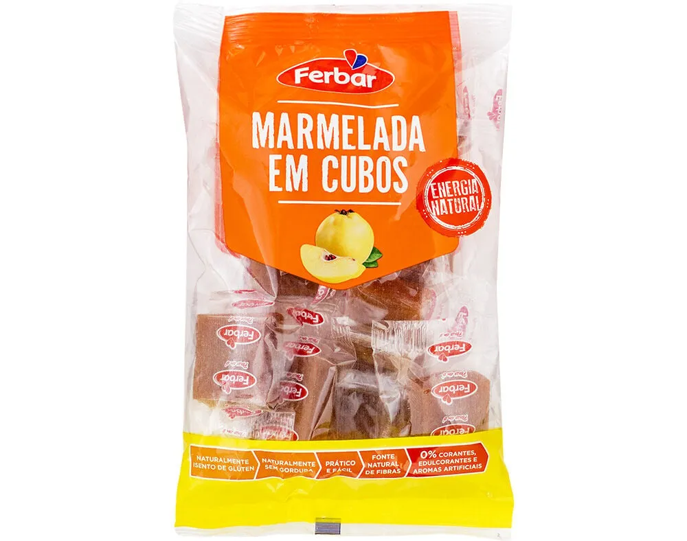 Marmelada Ferbar cubos sqt 200 g